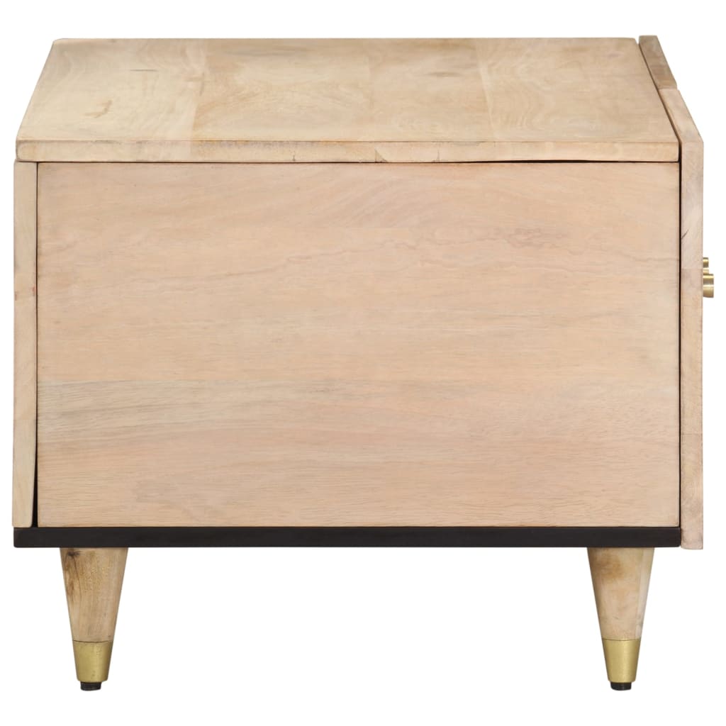 Table basse 80x50x40 cm bois de manguier massif