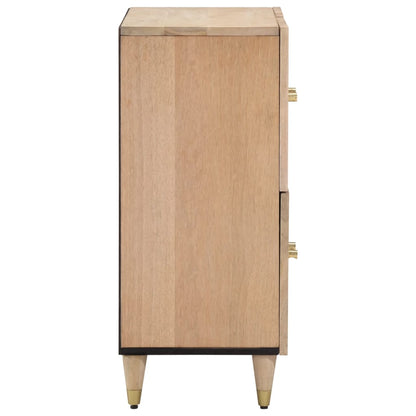 Armoire latérale 60x33x75 cm bois massif de manguier