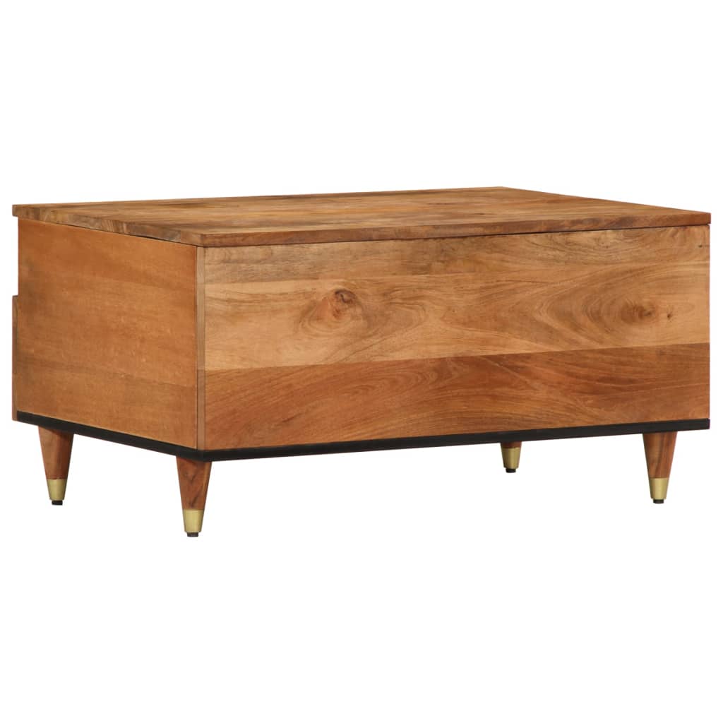 Table basse 80x54x40 cm bois de manguier massif