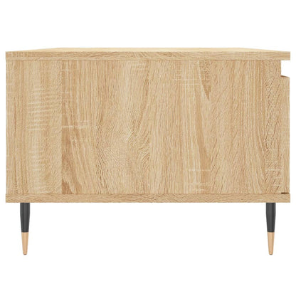 Table basse Chêne sonoma 90x50x36,5 cm Bois d'ingénierie