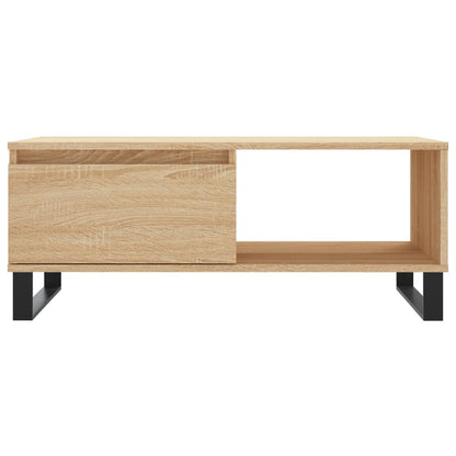 Table basse Chêne sonoma 90x50x36,5 cm Bois d'ingénierie