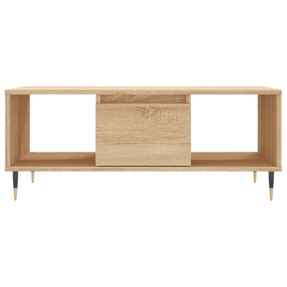 Table basse Chêne sonoma 90x50x36,5 cm Bois d'ingénierie