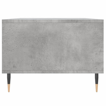 Table basse Gris béton 90x50x36,5 cm Bois d'ingénierie