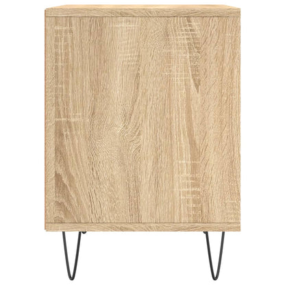 Table de chevet chêne sonoma 40x35x50 cm bois d’ingénierie