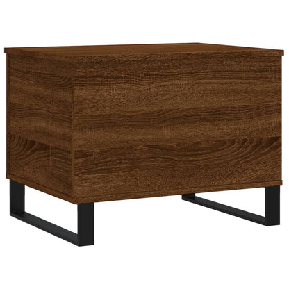 Table basse Chêne marron 60x44,5x45 cm Bois d'ingénierie