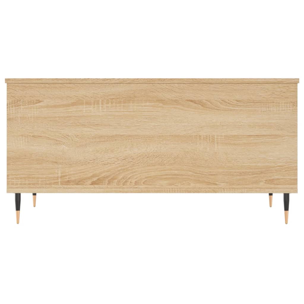 Table basse Chêne sonoma 90x44,5x45 cm Bois d'ingénierie