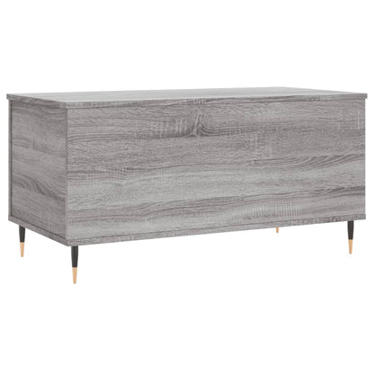 Table basse Sonoma gris 90x44,5x45 cm Bois d'ingénierie