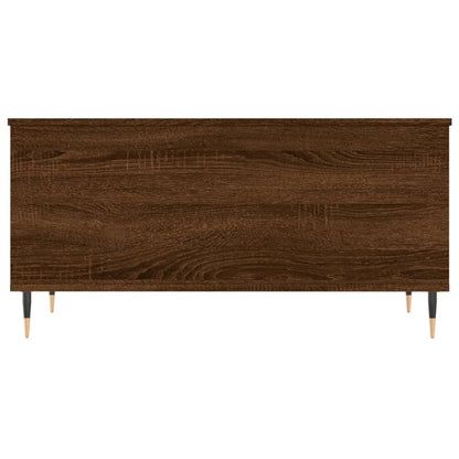 Table basse Chêne marron 90x44,5x45 cm Bois d'ingénierie