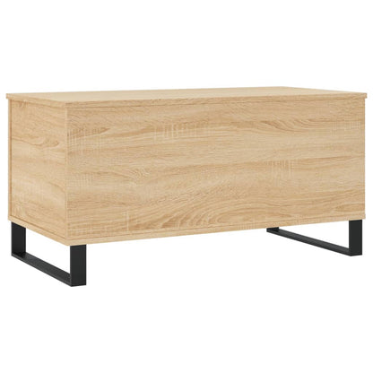 Table basse Chêne sonoma 90x44,5x45 cm Bois d'ingénierie