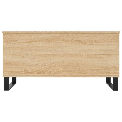 Table basse Chêne sonoma 90x44,5x45 cm Bois d'ingénierie