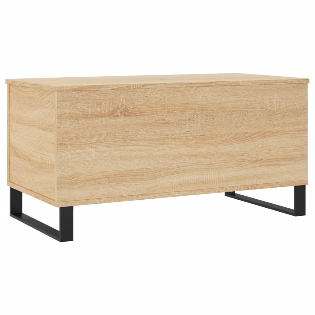 Table basse Chêne sonoma 90x44,5x45 cm Bois d'ingénierie