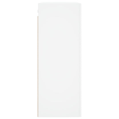 Armoire murale blanc 69,5x34x90 cm bois d'ingénierie