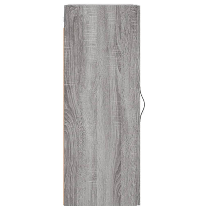 Armoire murale sonoma gris 34,5x34x90 cm bois d'ingénierie