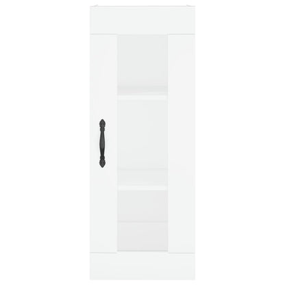 Armoire murale blanc 34,5x34x90 cm