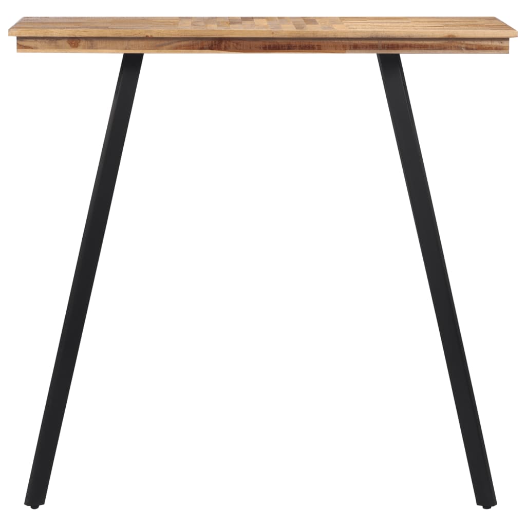 Table de bar 110x55x105 cm bois de teck solide