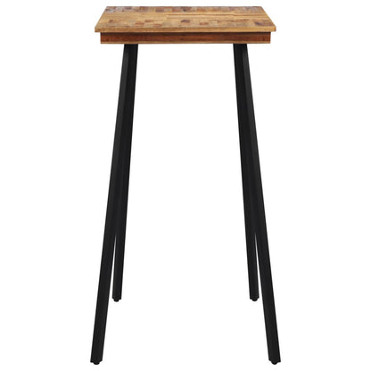 Table de bar 110x55x105 cm bois de teck solide