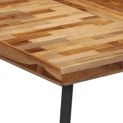 Table de bar 110x55x105 cm bois de teck solide