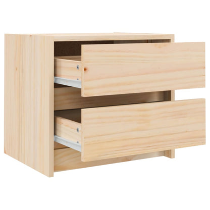 Table de chevet 40x31x35,5 cm bois de pin massif