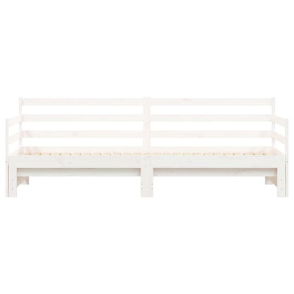 Lit de jour et lit gigogne sans matelas 90x200 cm bois massif