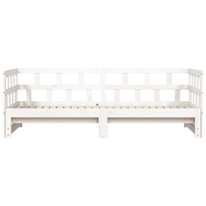 Lit de jour et lit gigogne sans matelas 90x190 cm bois massif