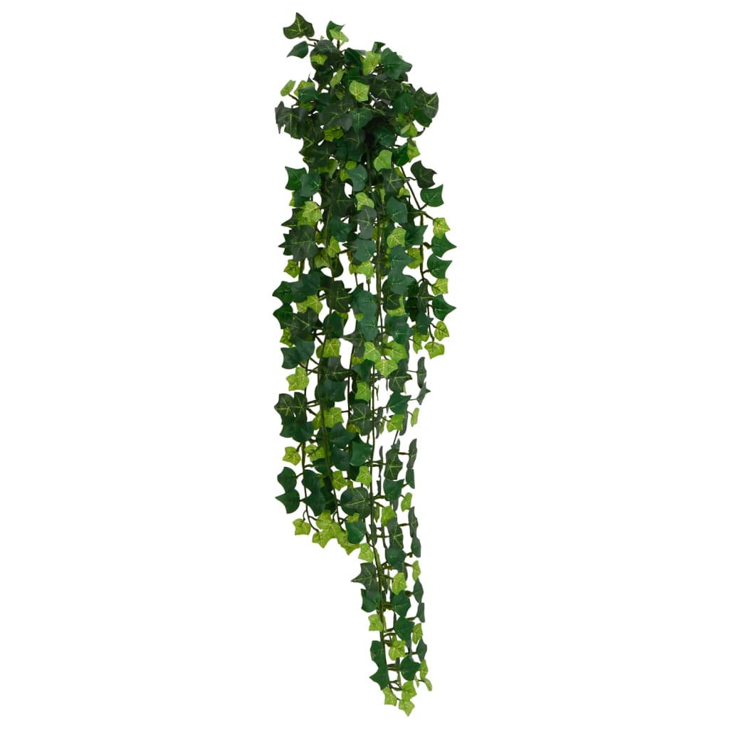 Plantes artificielles suspendues 12 pcs 339 feuilles 90 cm vert