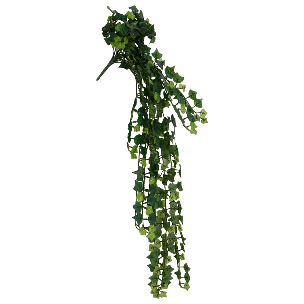 Plantes artificielles suspendues 12 pcs 339 feuilles 90 cm vert