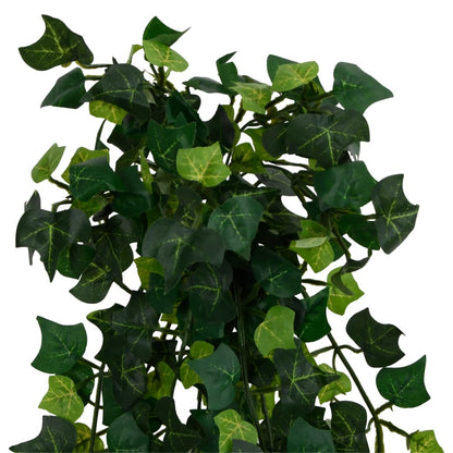 Plantes artificielles suspendues 12 pcs 339 feuilles 90 cm vert