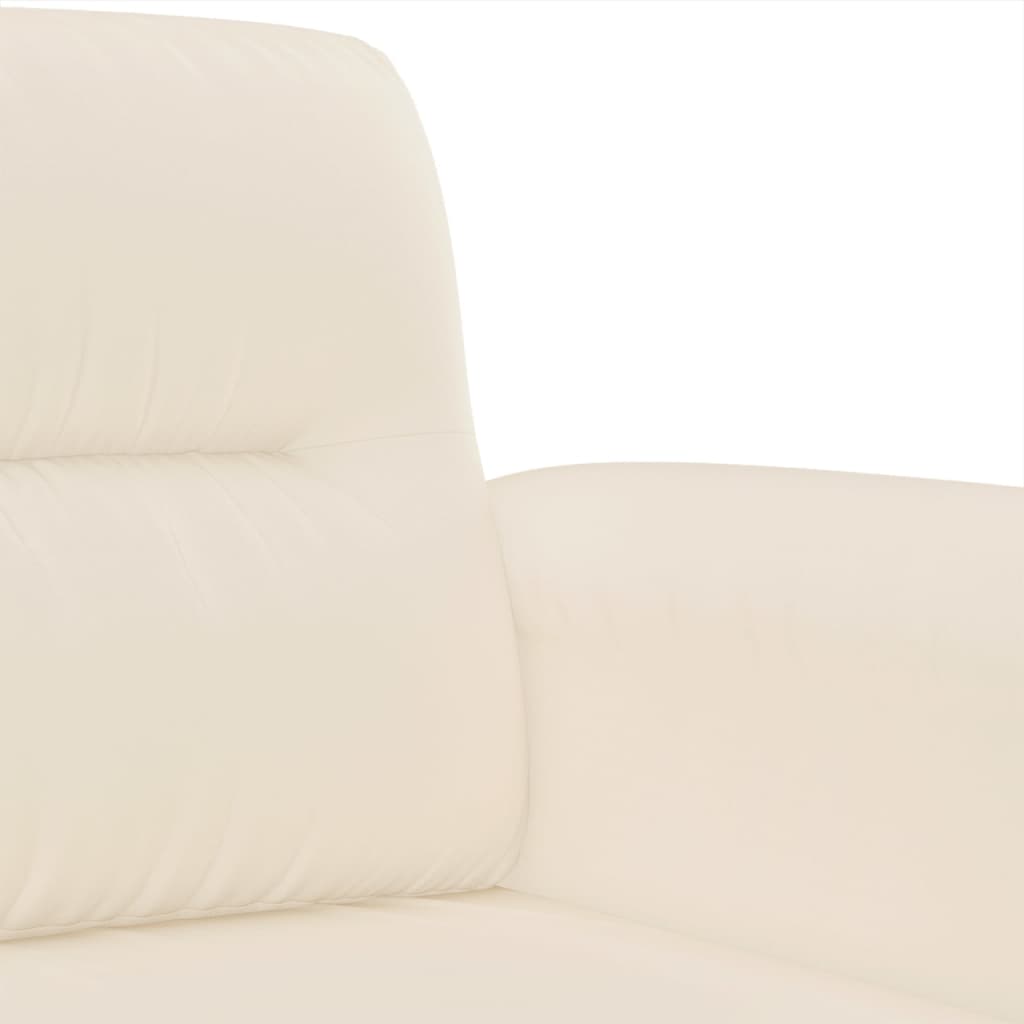 Chaise de canapé beige 60 cm tissu microfibre