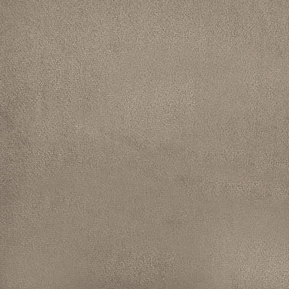 Canapé à 2 places Taupe 140 cm Tissu microfibre