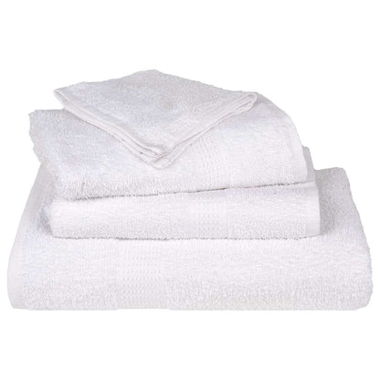 Ensemble de serviettes 8 pcs blanc 360 g/m² 100% coton