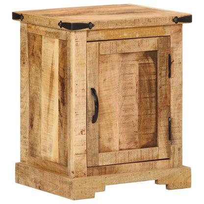 Table de chevet 40x35x50 cm bois de manguier massif