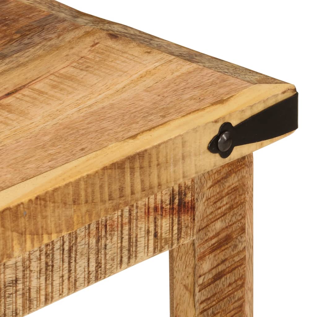 Table console 100x30x75 cm bois de manguier solide