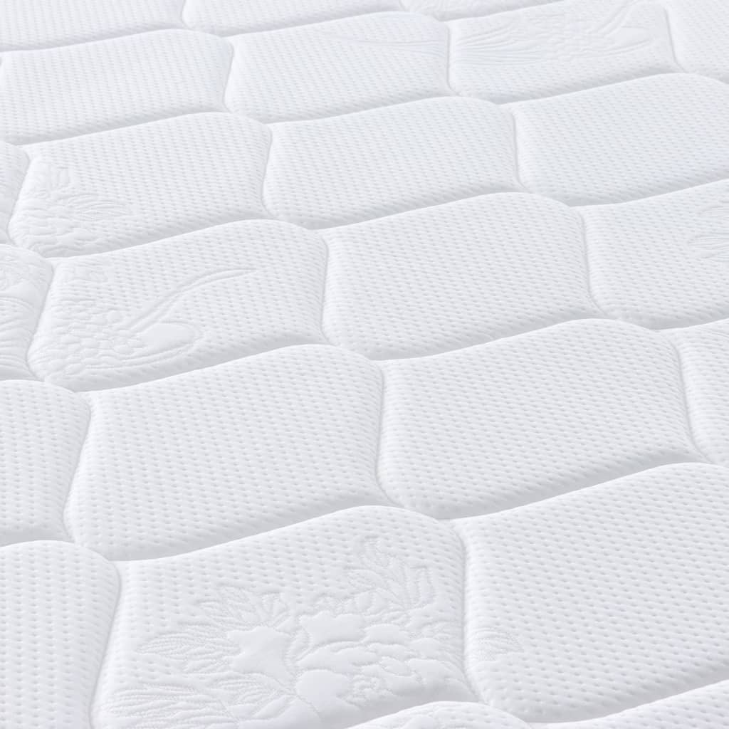 Matelas à ressorts ensachés dureté moyenne 90x190 cm