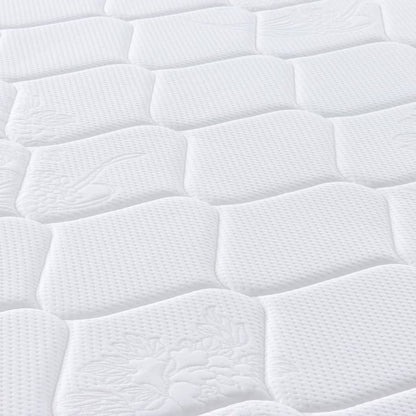 Matelas à ressorts ensachés dureté moyenne 90x190 cm