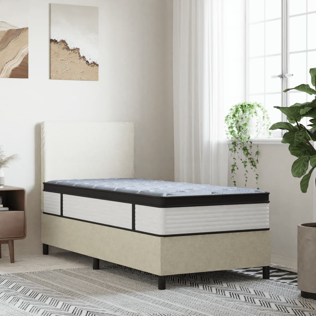 Matelas à ressorts ensachés moyen 90x200 cm