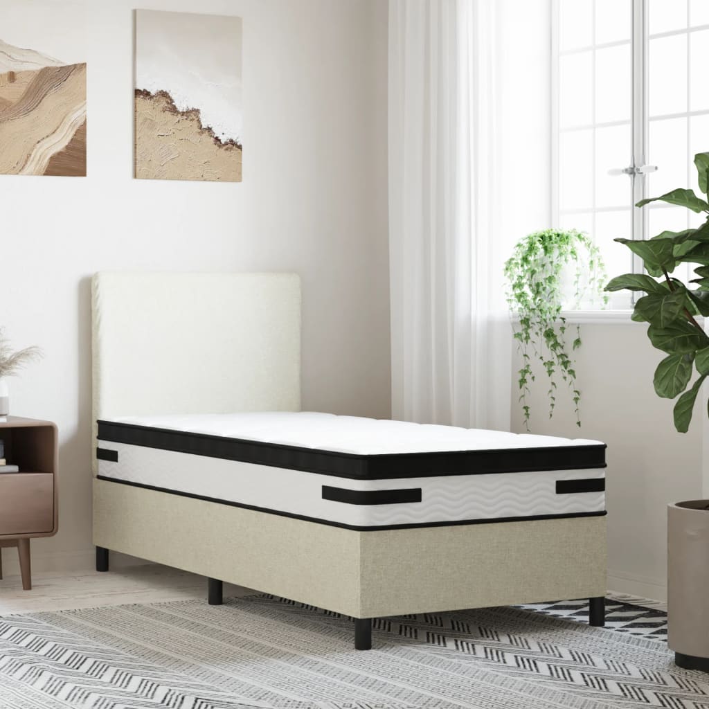 Matelas à ressorts ensachés moyen plus 90x200 cm