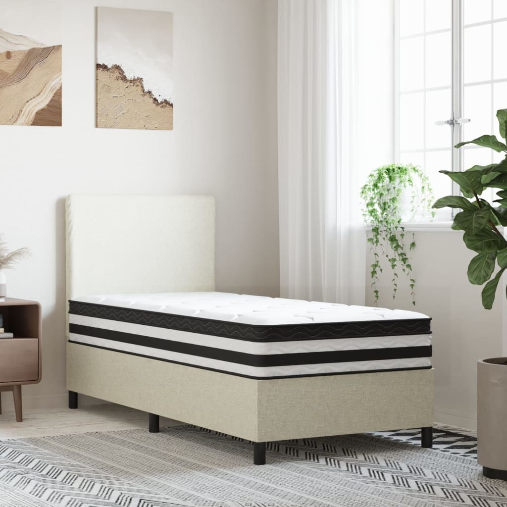 Matelas à ressorts ensachés moyen 90x200 cm