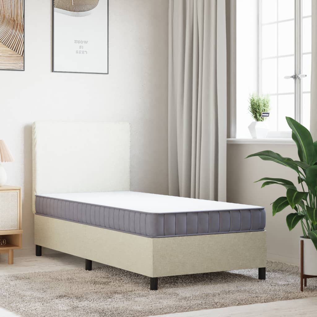 Matelas en mousse moyennement doux 90x200 cm