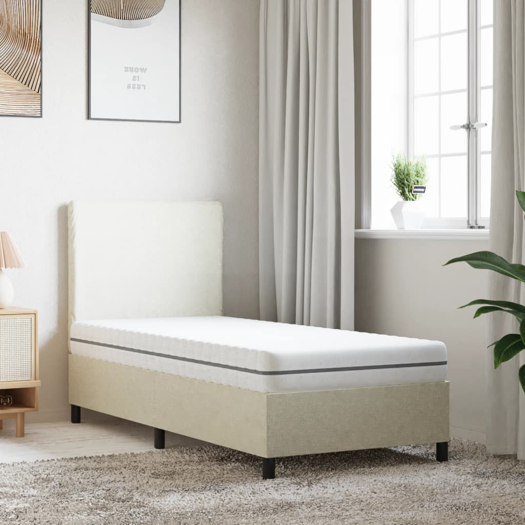 Matelas en mousse moyennement doux 90x190 cm