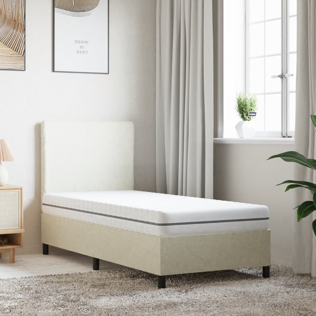 Matelas en mousse moyennement doux 90x200 cm