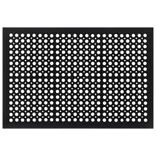 Paillasson rectangulaire 60x90 cm caoutchouc