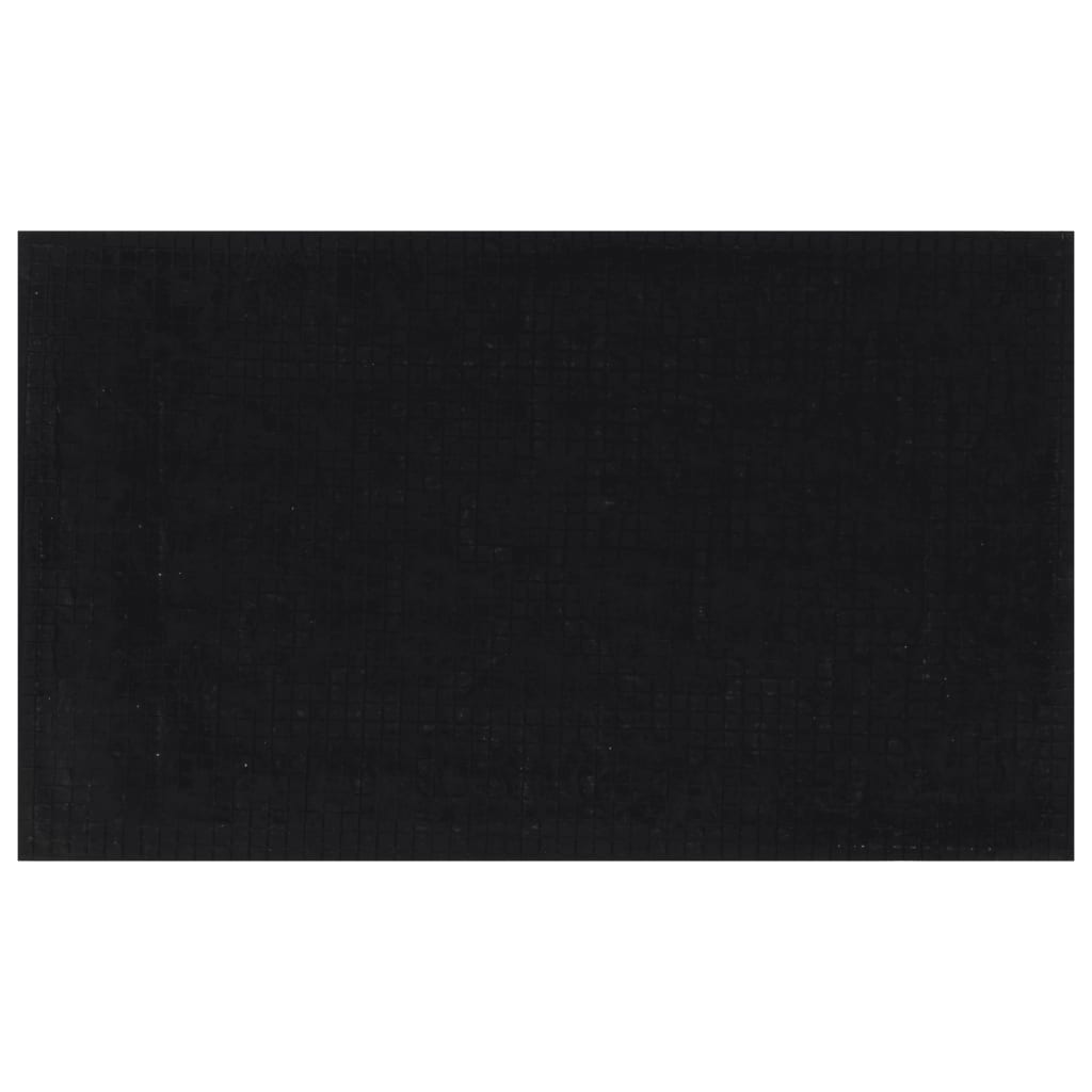 Paillasson rectangulaire 45x75 cm caoutchouc et fibre de coco