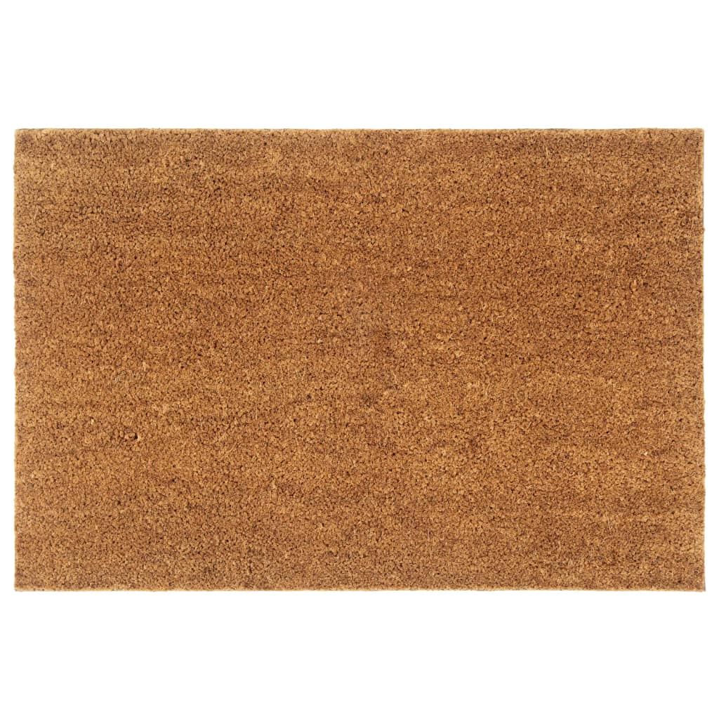 Tapis de porte naturel 60x90 cm fibre de coco touffeté