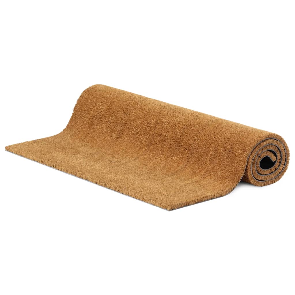 Tapis de porte naturel 90x150 cm fibre de coco touffeté