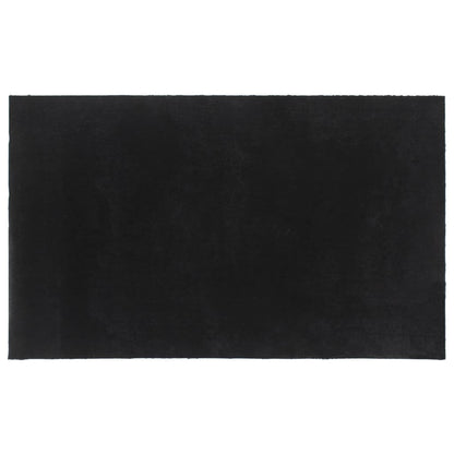 Tapis de porte noir 90x150 cm fibre de coco touffeté