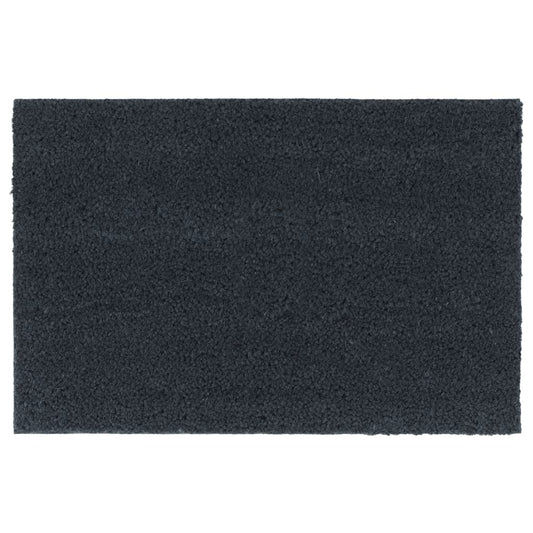 Tapis de porte gris foncé 40x60 cm fibre de coco touffeté