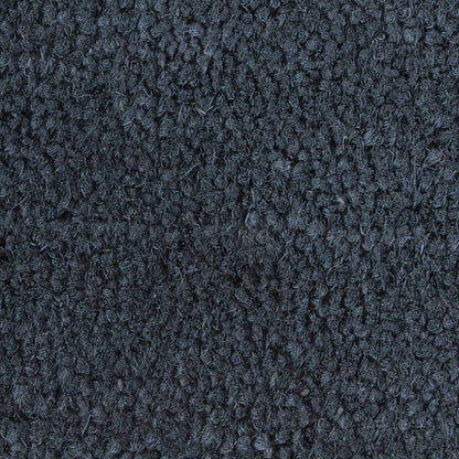 Tapis de porte gris foncé 100x200 cm fibre de coco touffeté