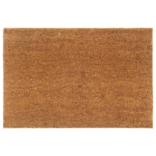 Tapis de porte naturel 60x90 cm fibre de coco touffeté