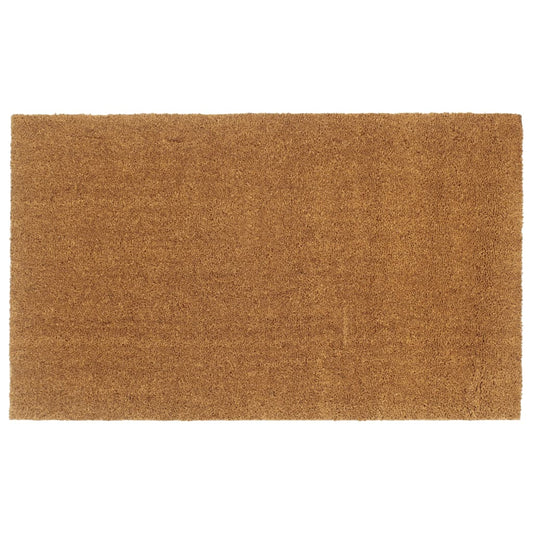 Tapis de porte naturel 90x150 cm fibre de coco touffeté