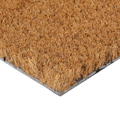 Tapis de porte naturel 40x60 cm fibre de coco touffeté